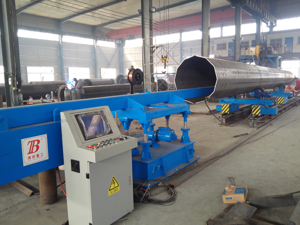 Electricity Power Pole Welding Line