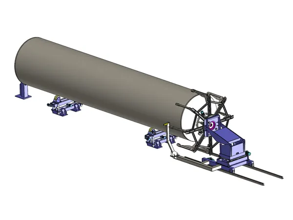 Línea de producción de soldadura de tanques de almacenamiento