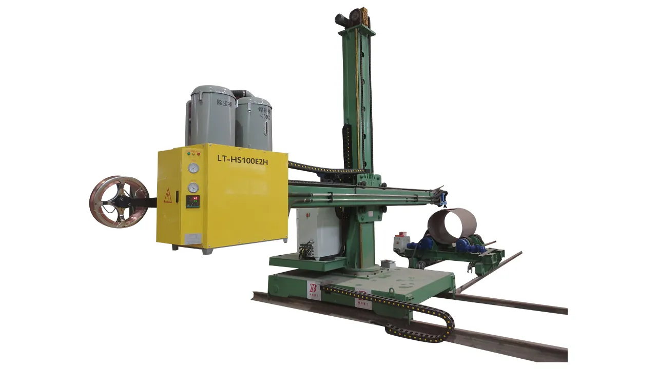 welding column boom