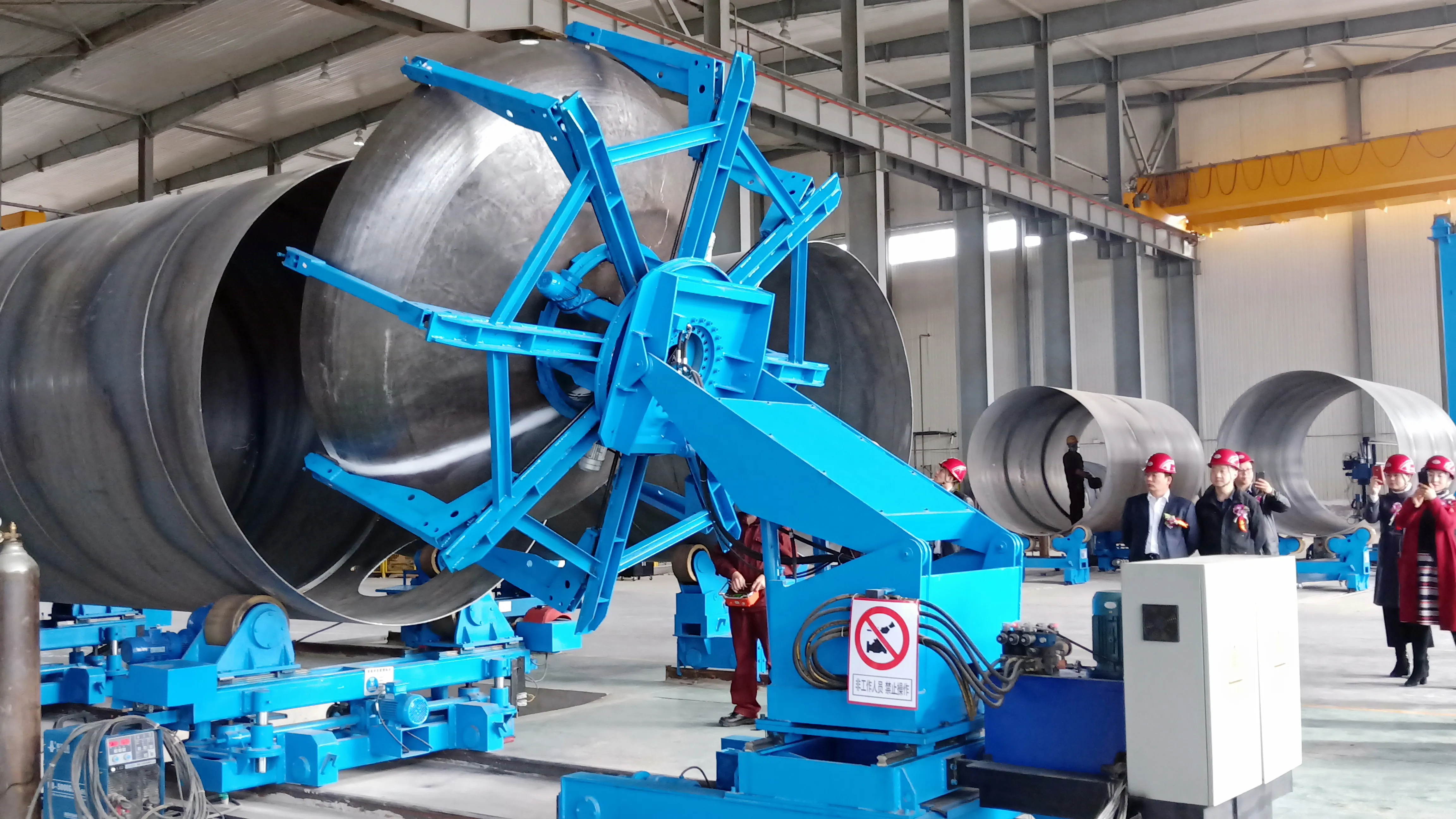 Wind tower production lines