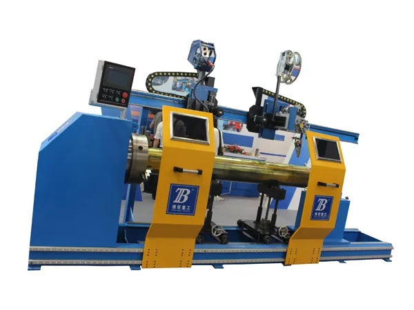 Circumferential seam welding machine