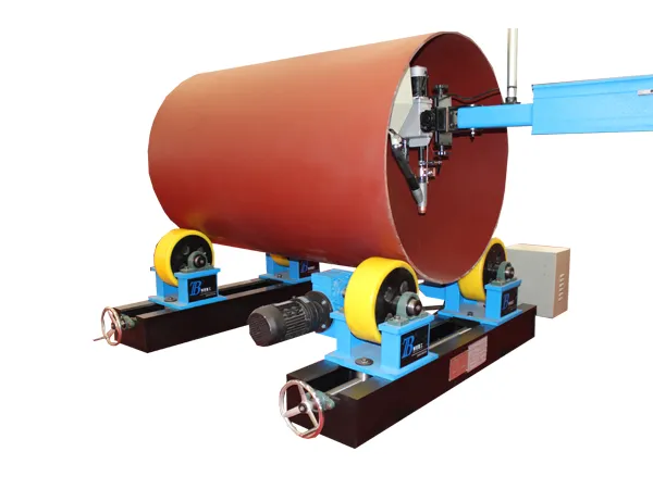 lead screw welding rotator