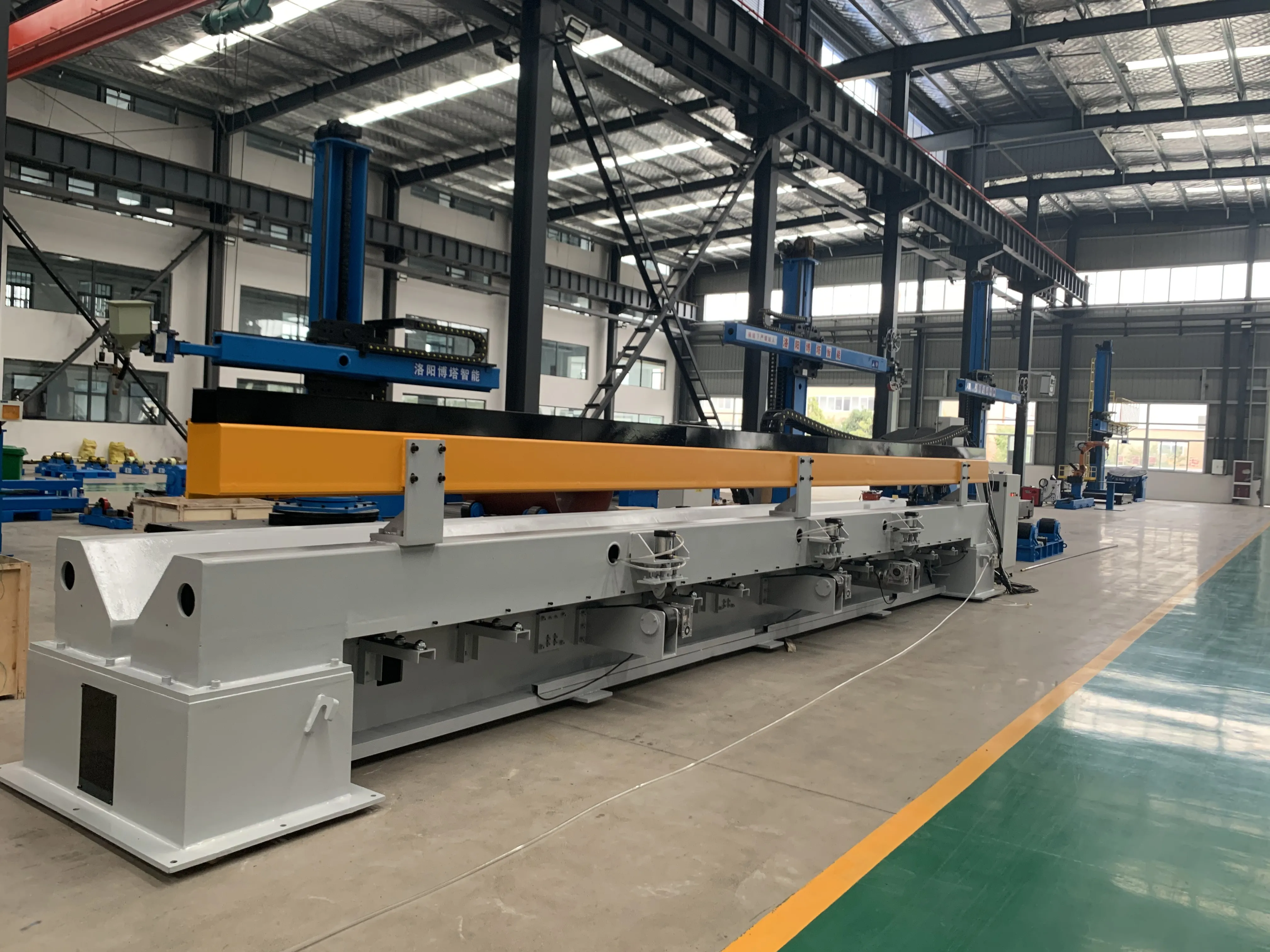 máquina de soldadura de costura longitudinal de junta de topo