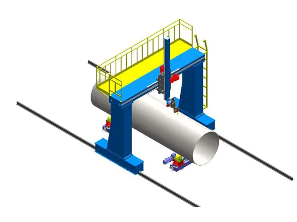 Gantry welding machines