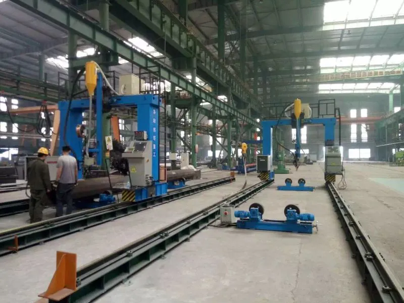 Gantry welding machines