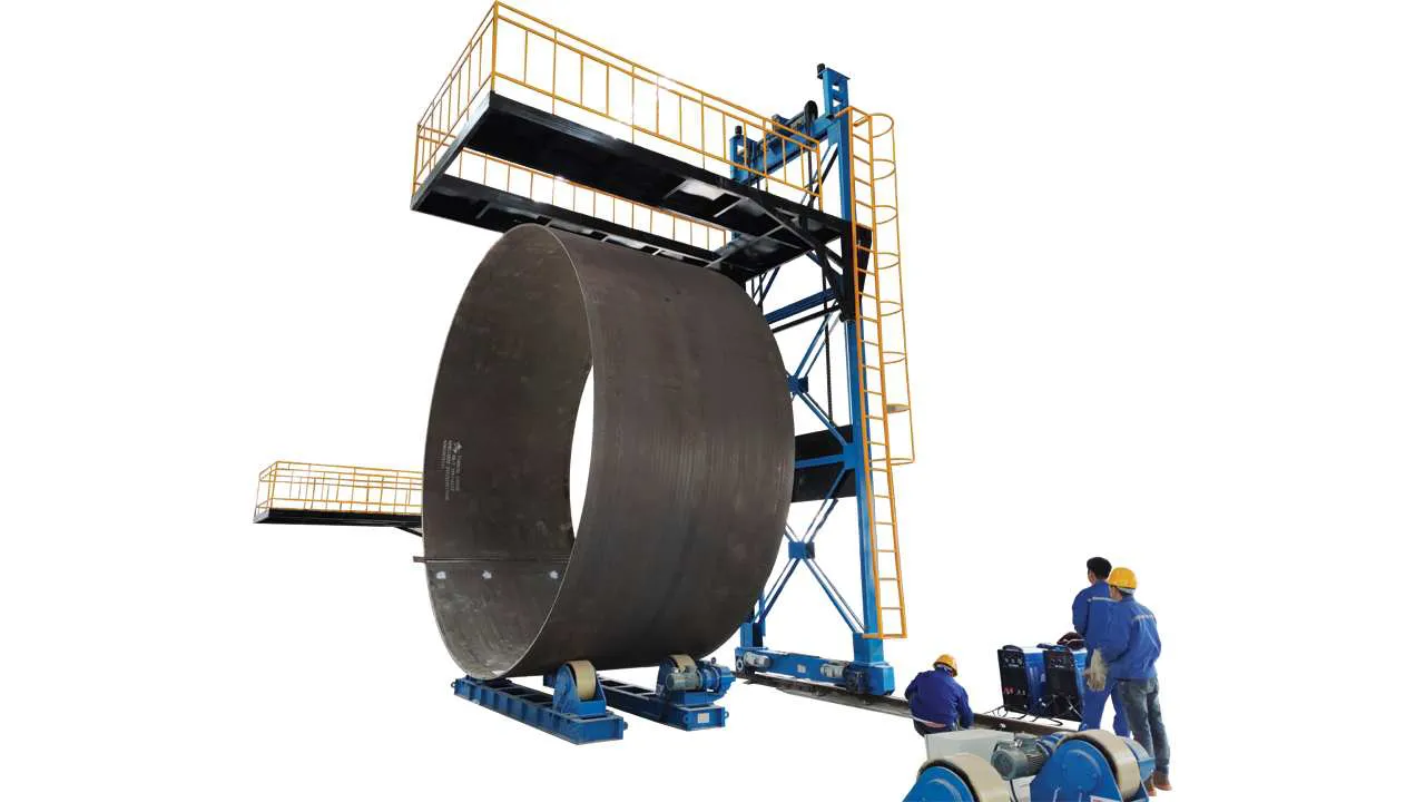 wind tower welding production line